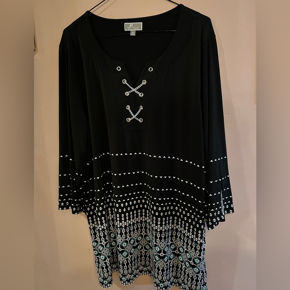 JM Collection Woman vintage dress, size 2X